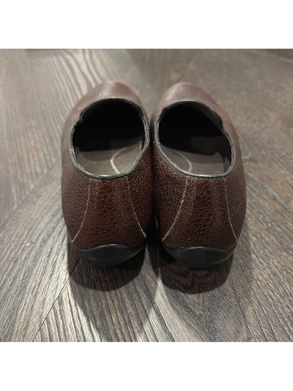Dansko Women's Brown Leather Loafers - Picture 4 of 5